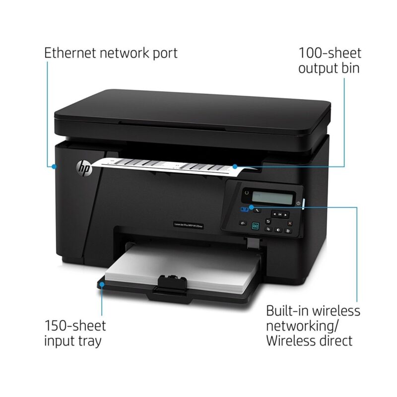 پرینتر لیزری HP LaserJet Pro M125nw