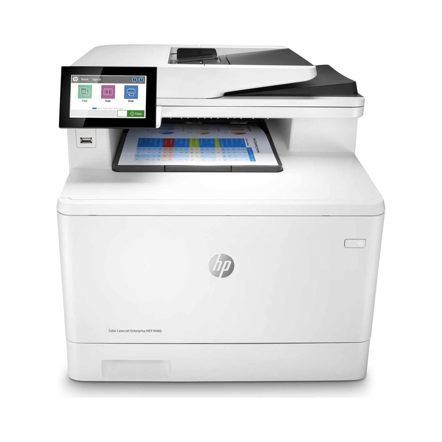 پرینتر لیزری HP Color LaserJet Pro MFP M480F پرینتر لیزری HP Color LaserJet Pro MFP M480F